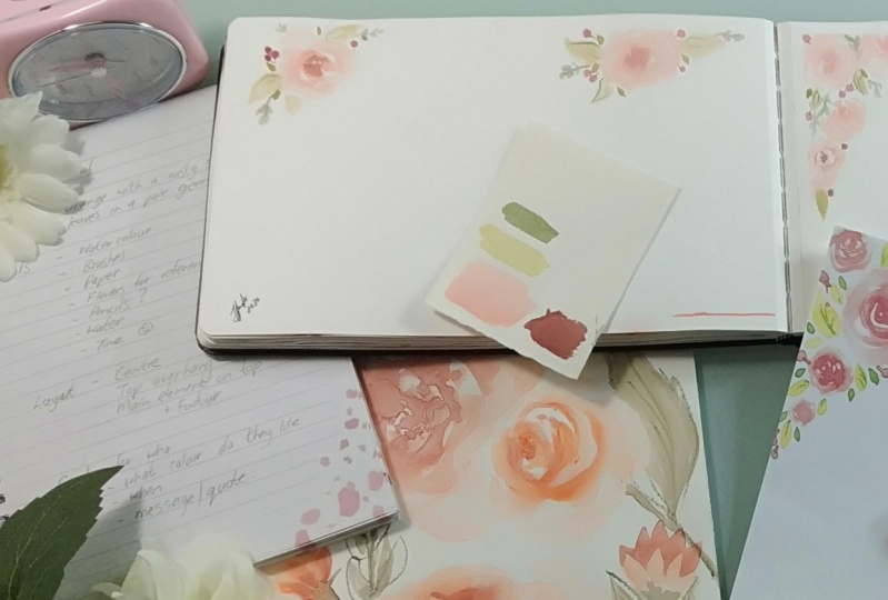 Snapshot of the Colour Palette & Sketchbook