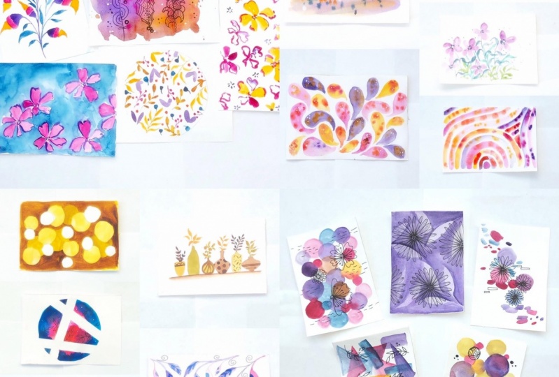 Watercolor series