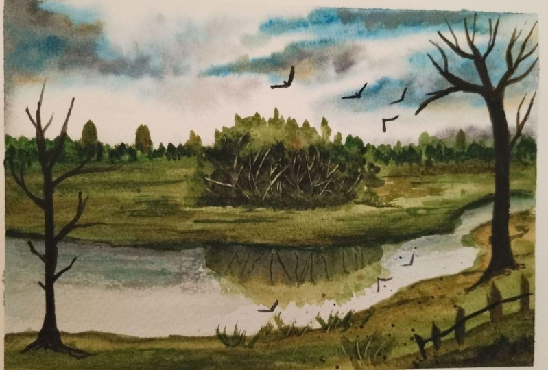 Green landscape