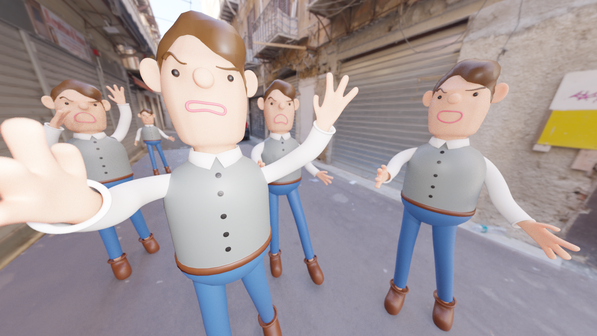 Coupla Guys Up To No Good - student project