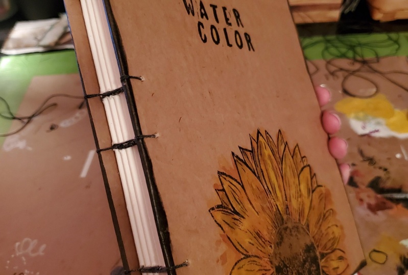 Watercolor notebook