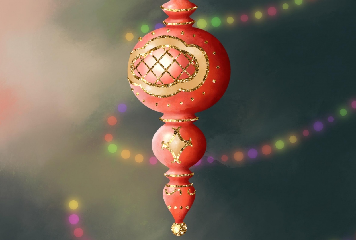 Holiday Ornaments - student project