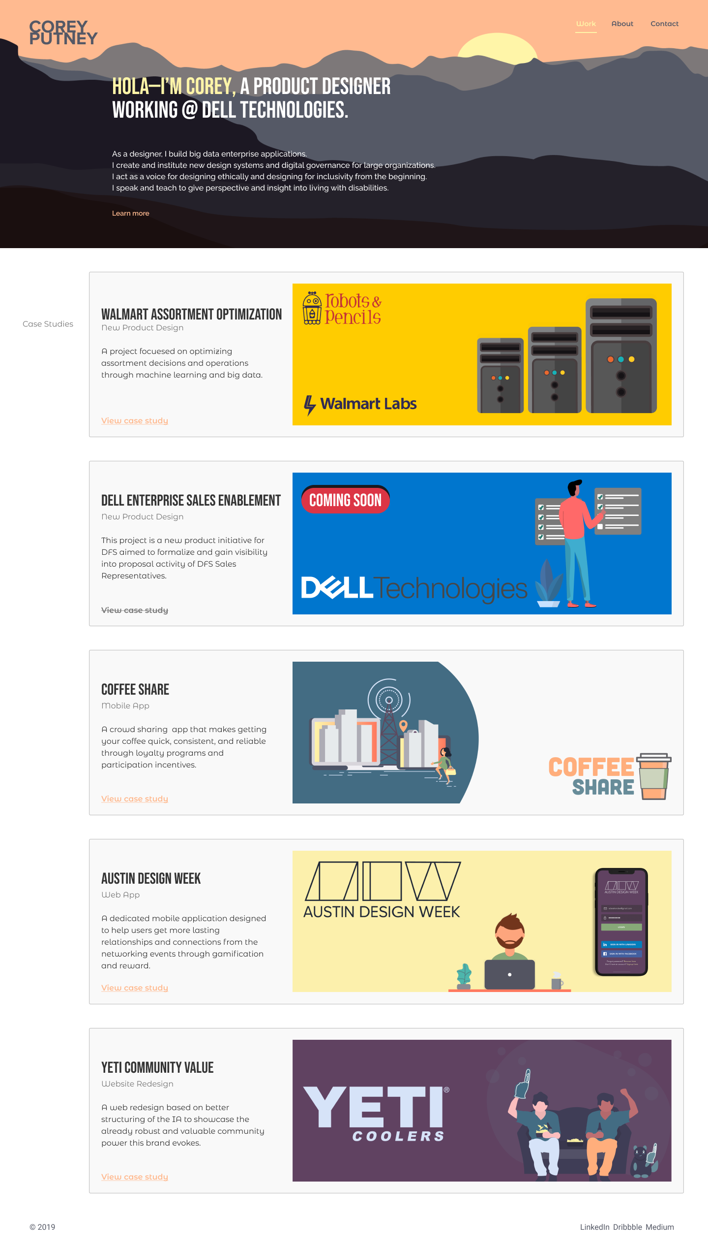 My UX Portfolio - student project
