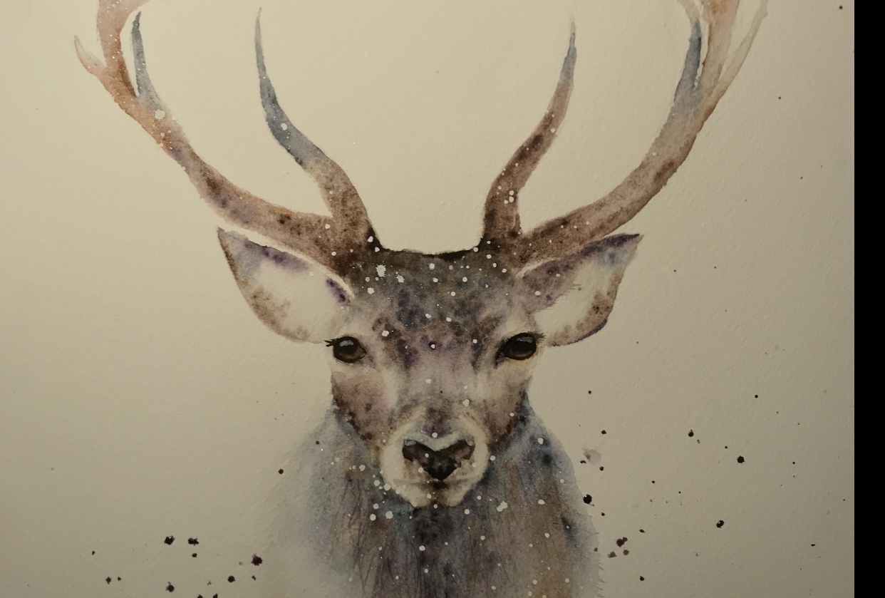 Festive Stag - student project