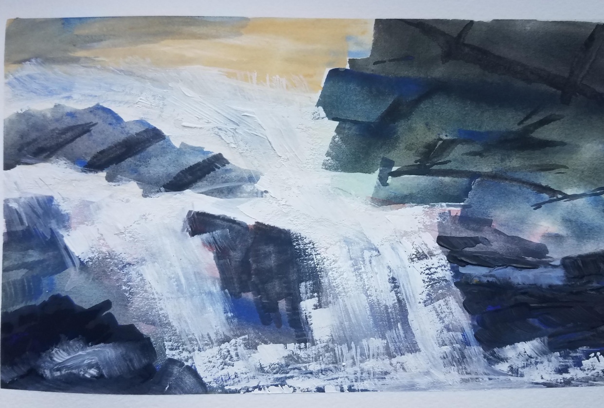 waterfall - student project