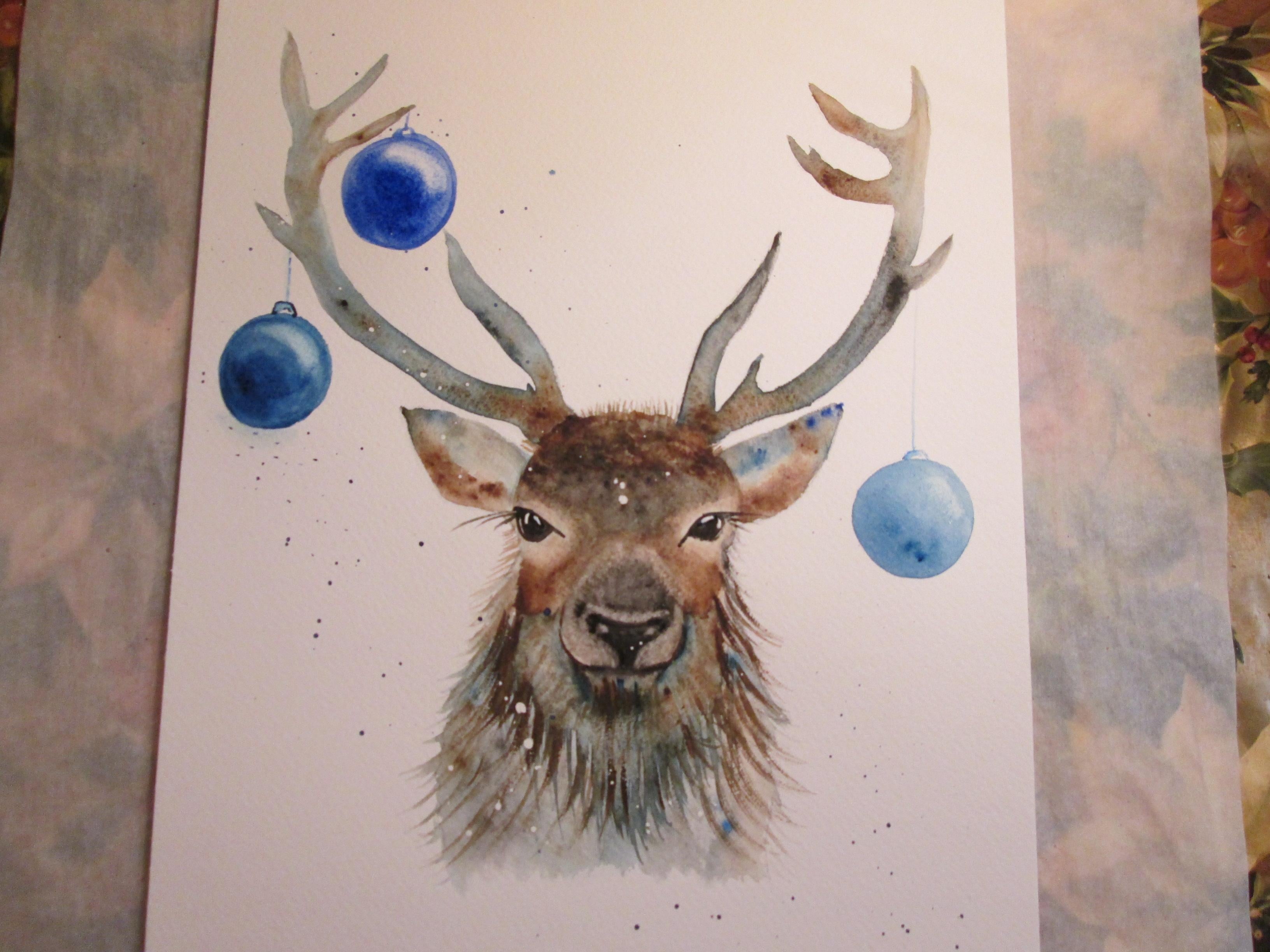 Festive Stag - student project