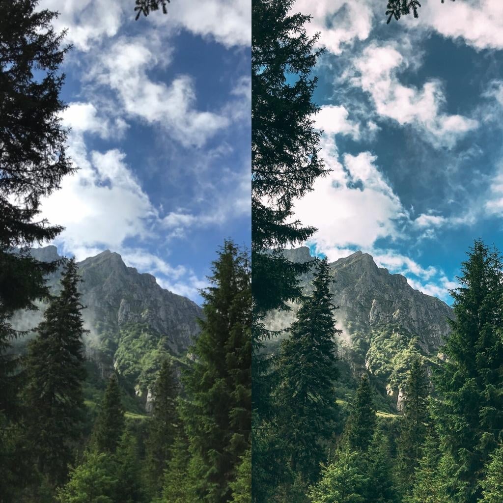 Before & After - student project