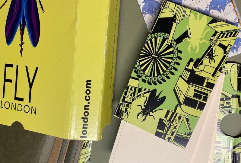 FLY LONDON Shoe Box Sketchbooks