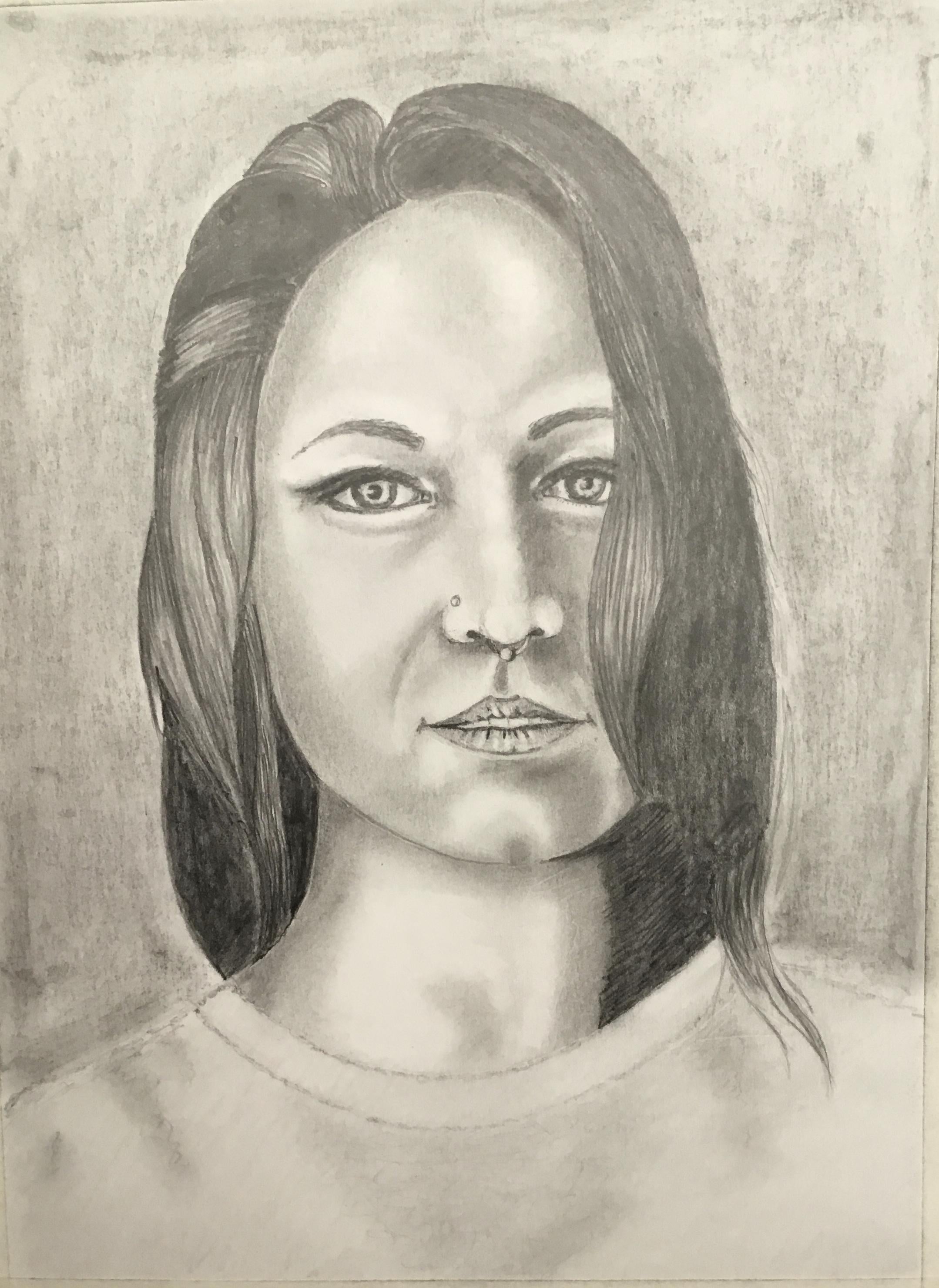 Pencil portrate - student project