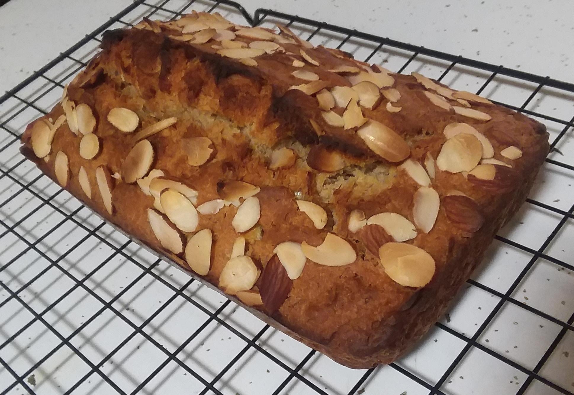 Banana Almond Pound Cake - student project