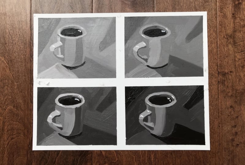 Poster Studies: Low, Middle & High Key