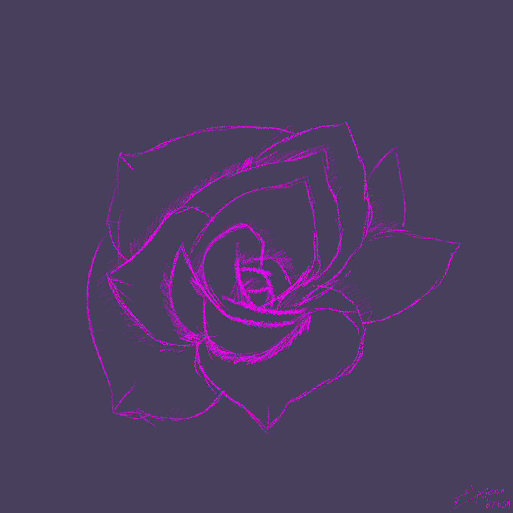 Rose by me - student project