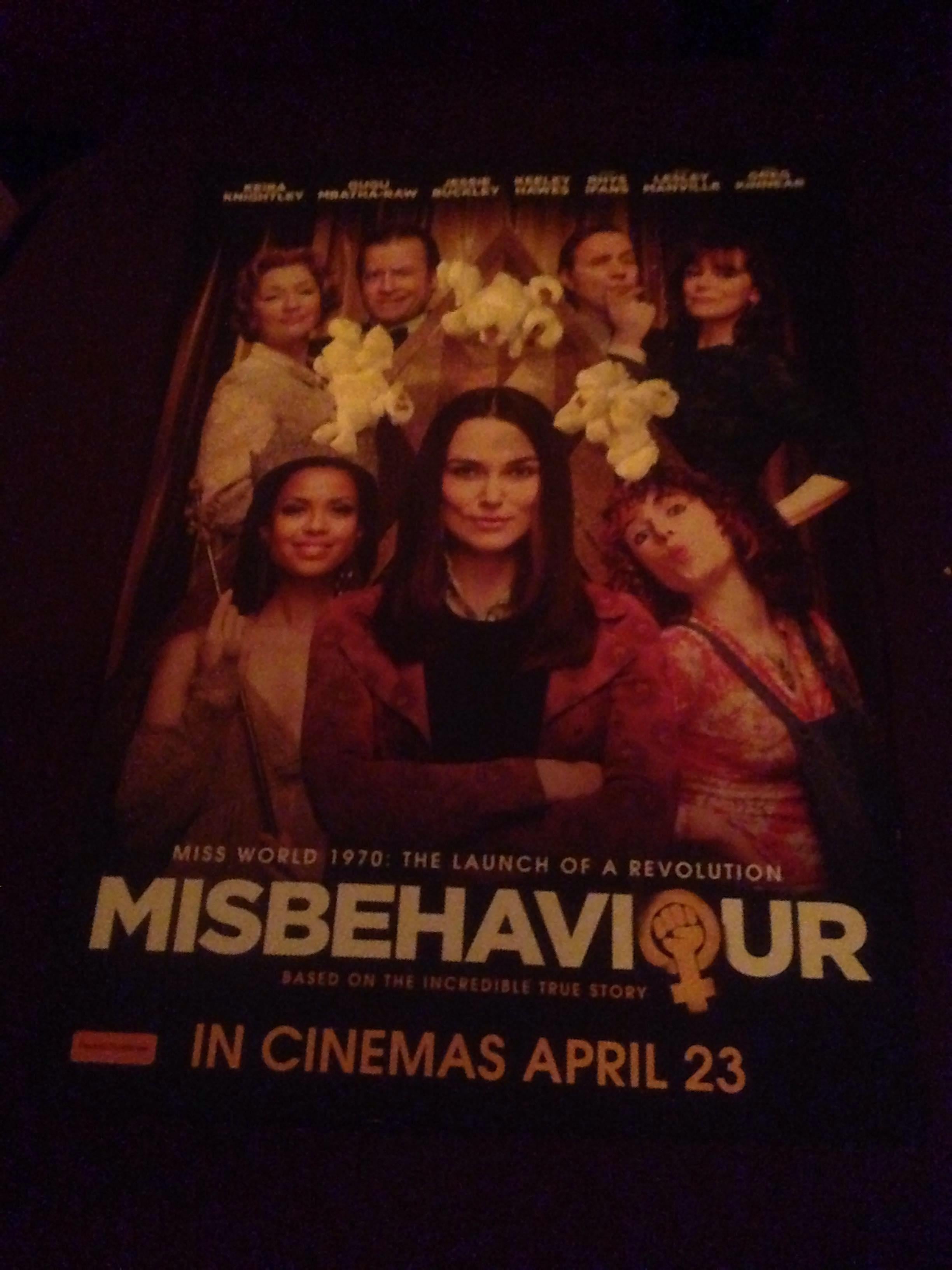 Misbehaviour: A Movie Review - student project