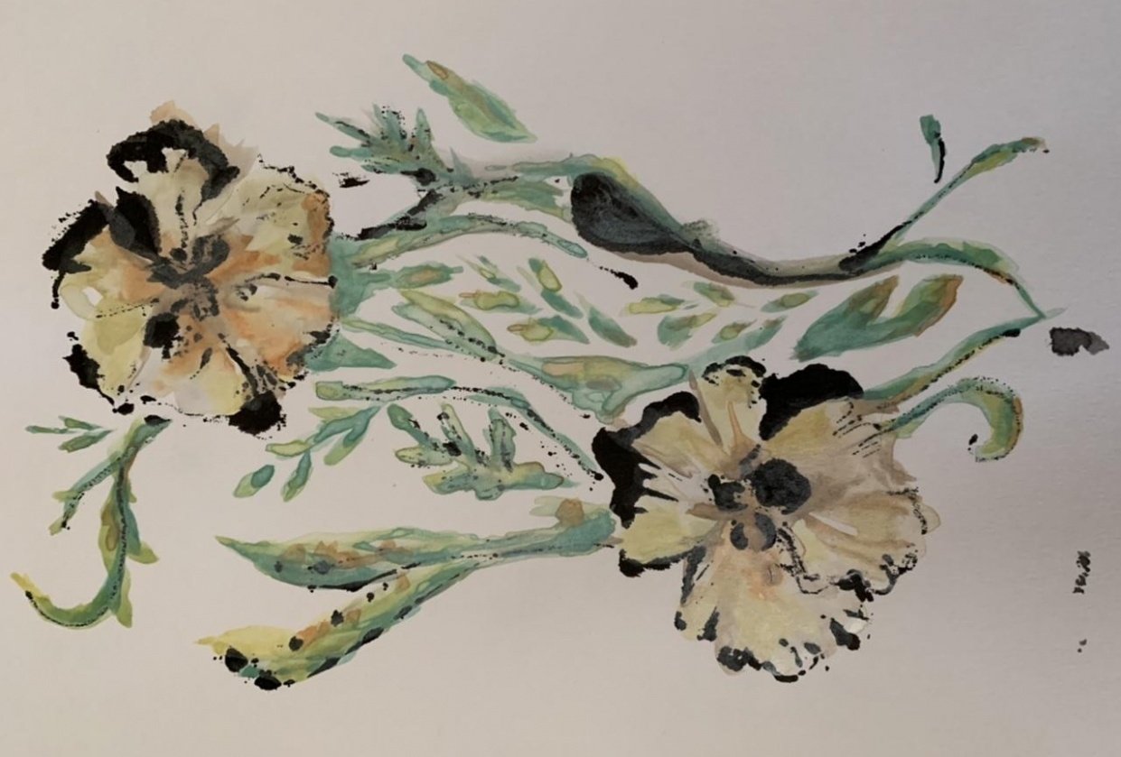 Yellow Poppies - student project