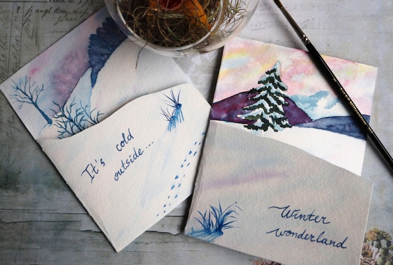 Winter cards