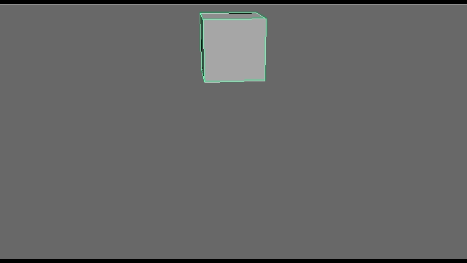 Cube - student project