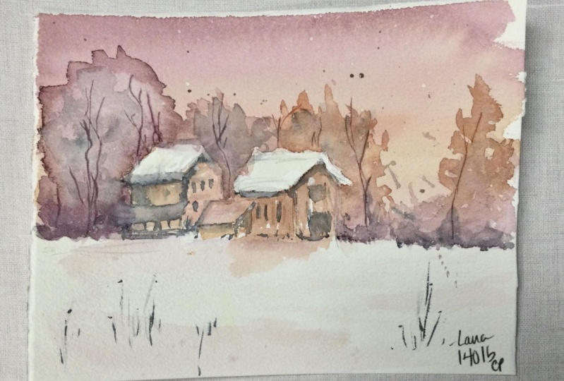 Moody winter scenes