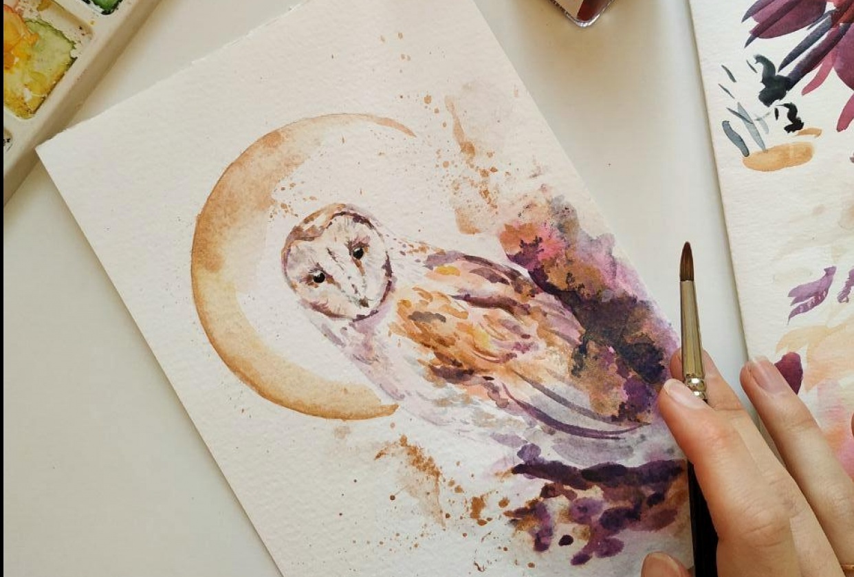 Magical owl - student project