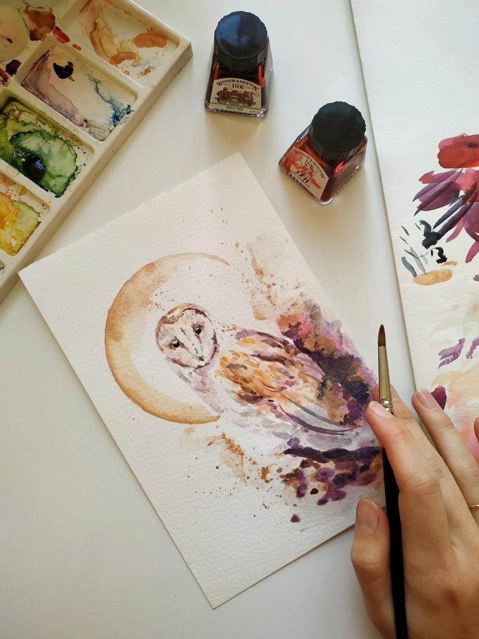 Magical owl - student project