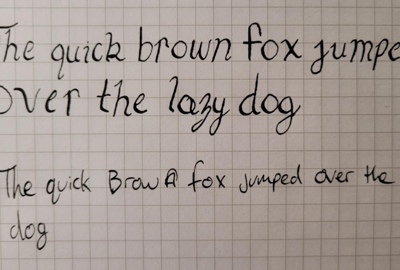Pangram first try