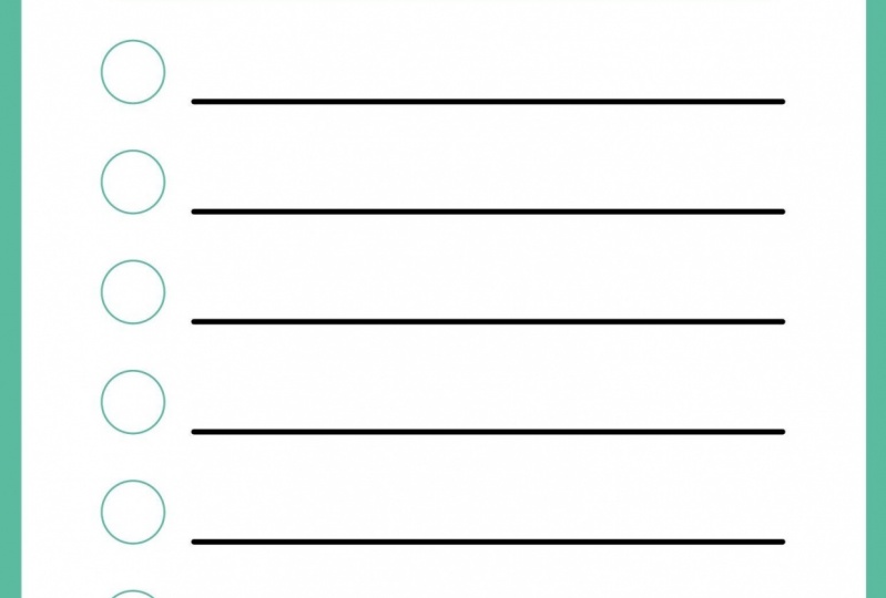 1st Checklist Designs Created