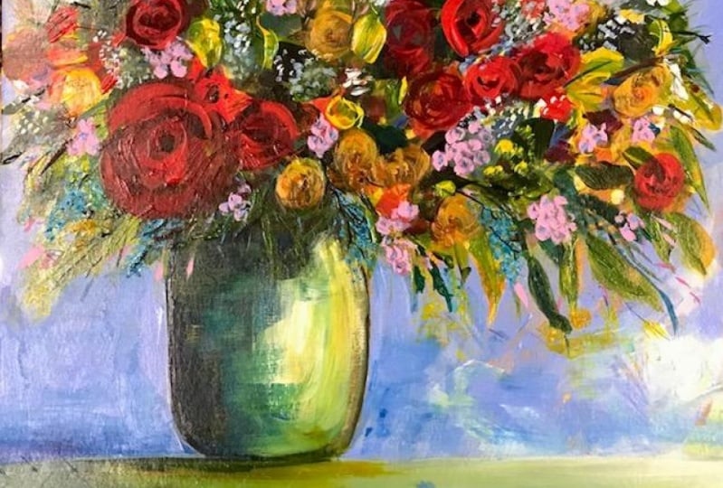Flowers for Mum.