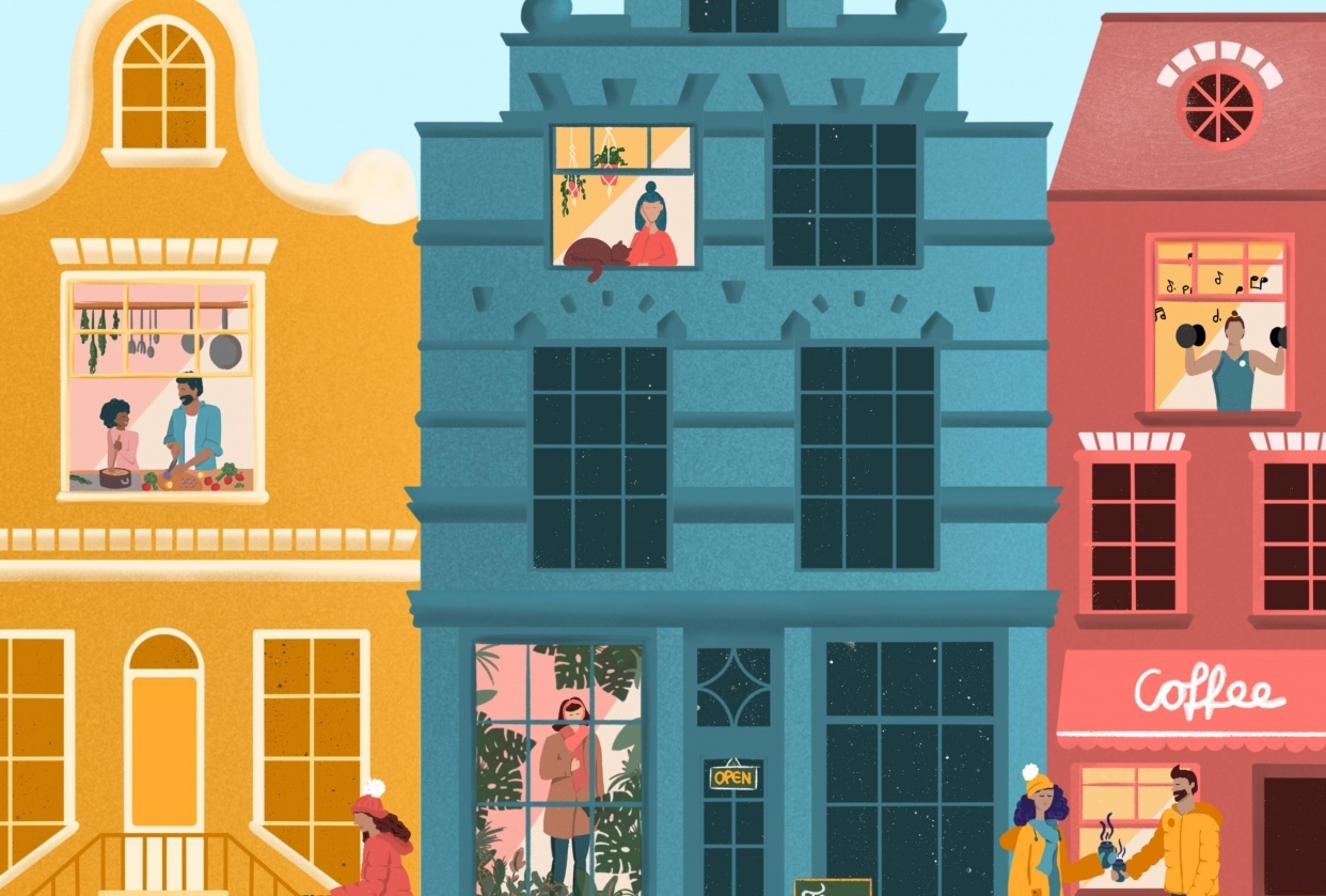 My Dutch neighbours - student project