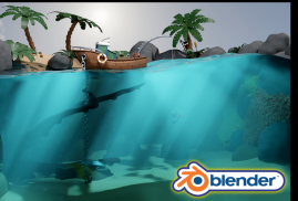 Blender 2.9 Design & Render a Stylized Water Scene | 3D Tudor ...