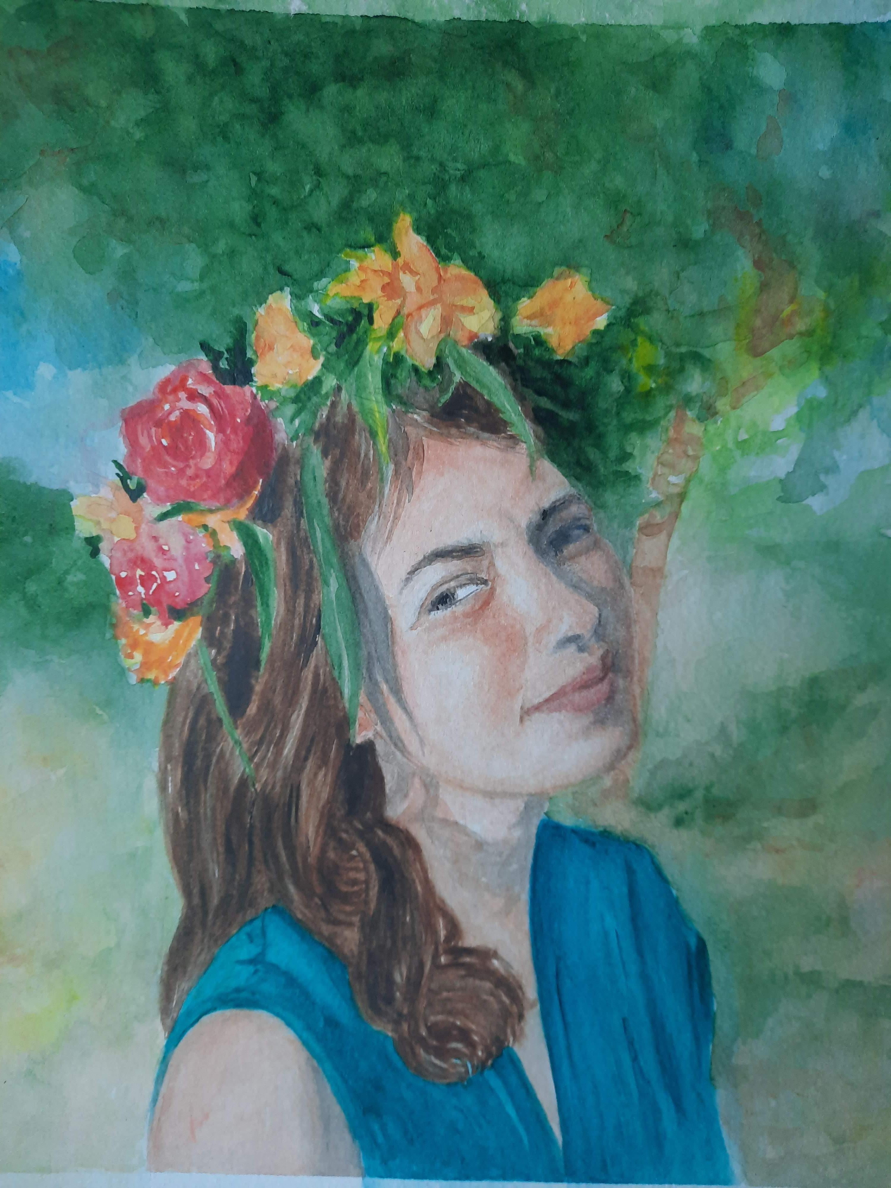 My daughter - student project
