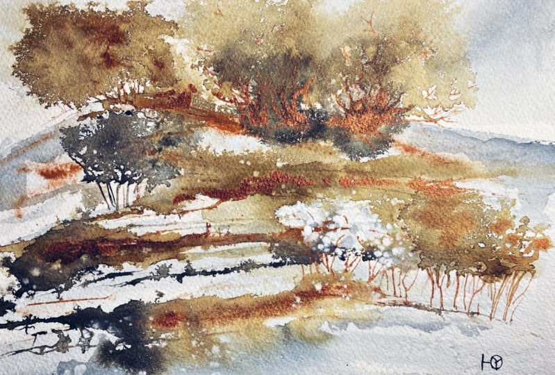 Abstract landscape