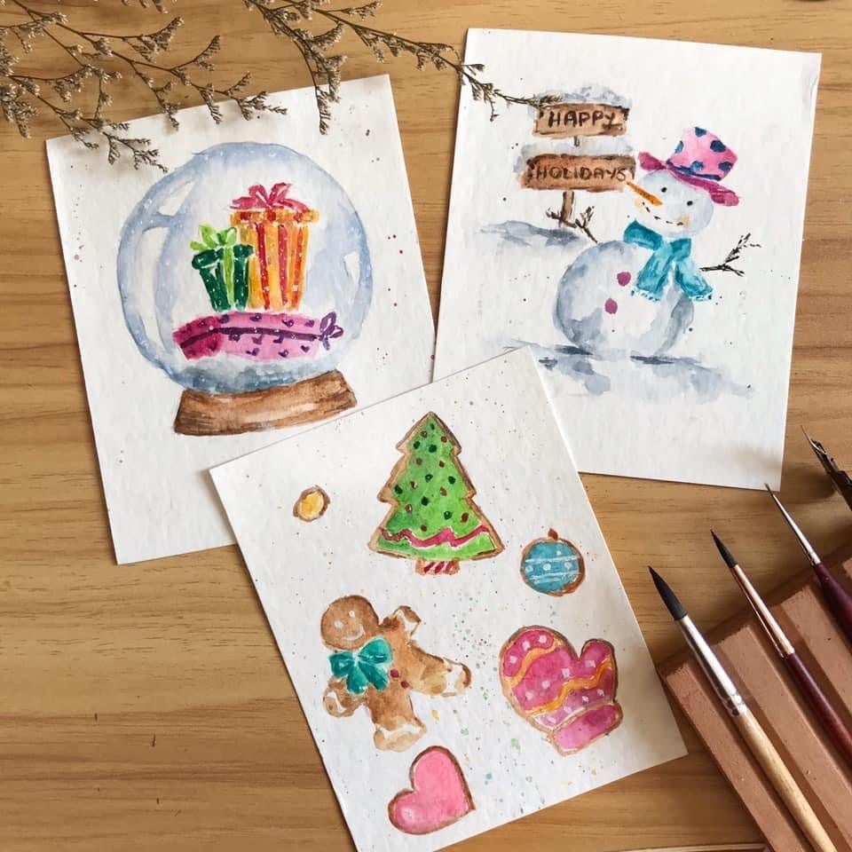 Christmas cards - student project