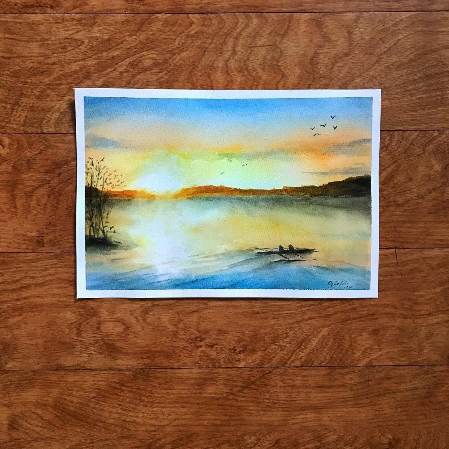 Sunset - student project
