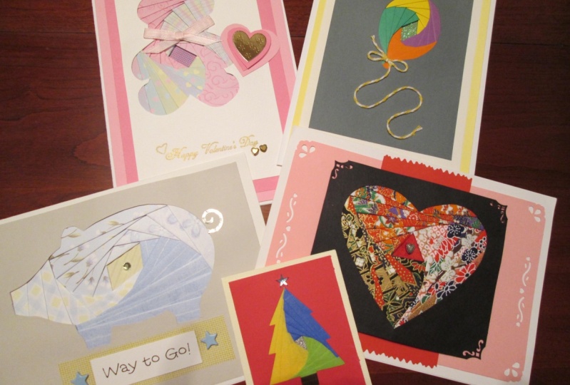 Iris Fold Cards