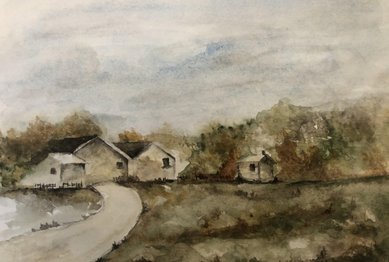 Autumn watercolor
