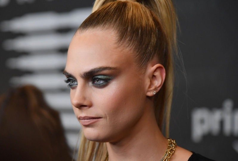 Celebrity Look Cara Blue Eyes