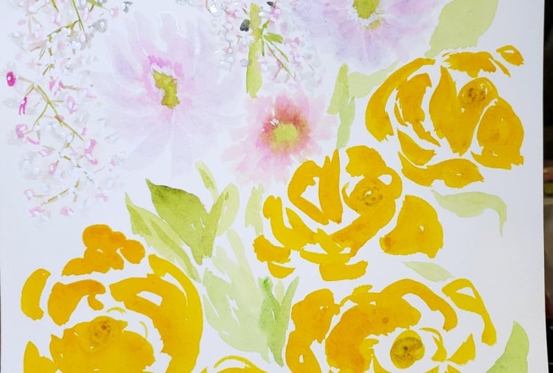 Dreamy Watercolor Floral