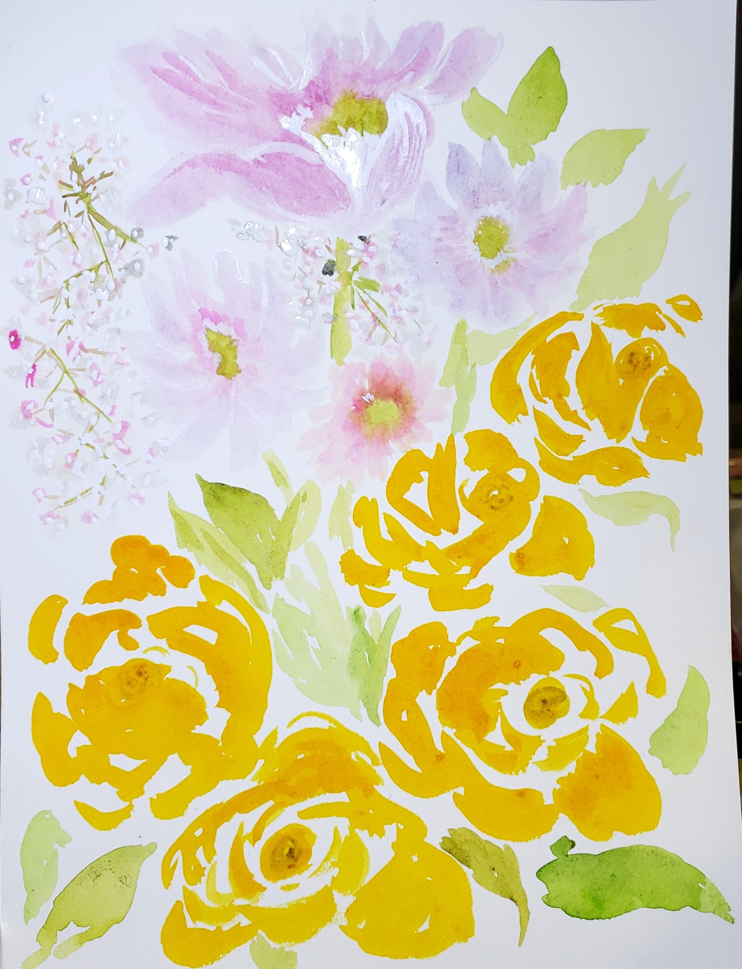 Dreamy Watercolor Floral