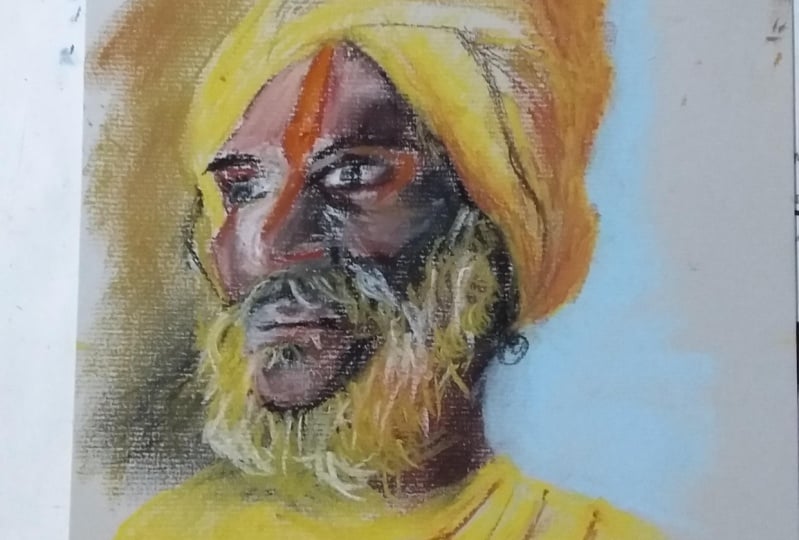 Frist projects with pastels in Skillshare