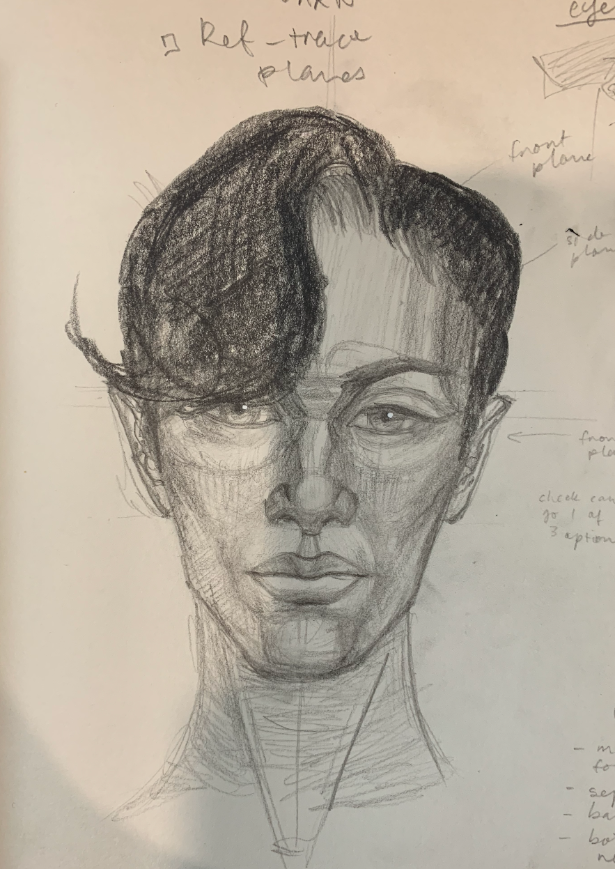 Portrait #3 - student project