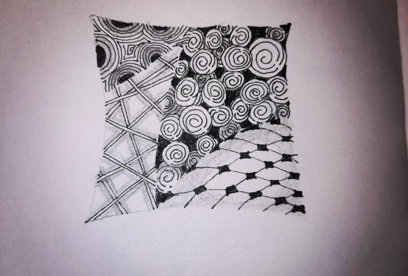 First zentangle - lovely to do
