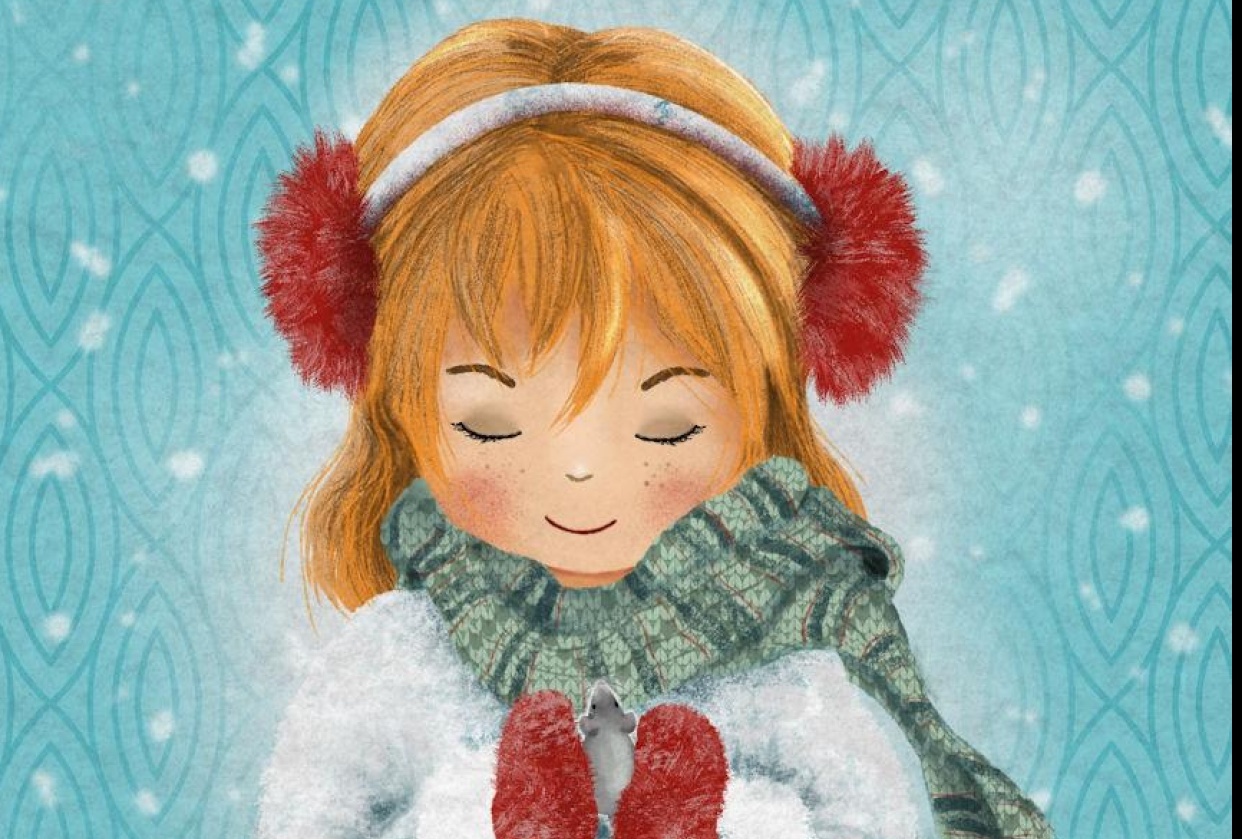 little snowgirl and little gothgirl - student project