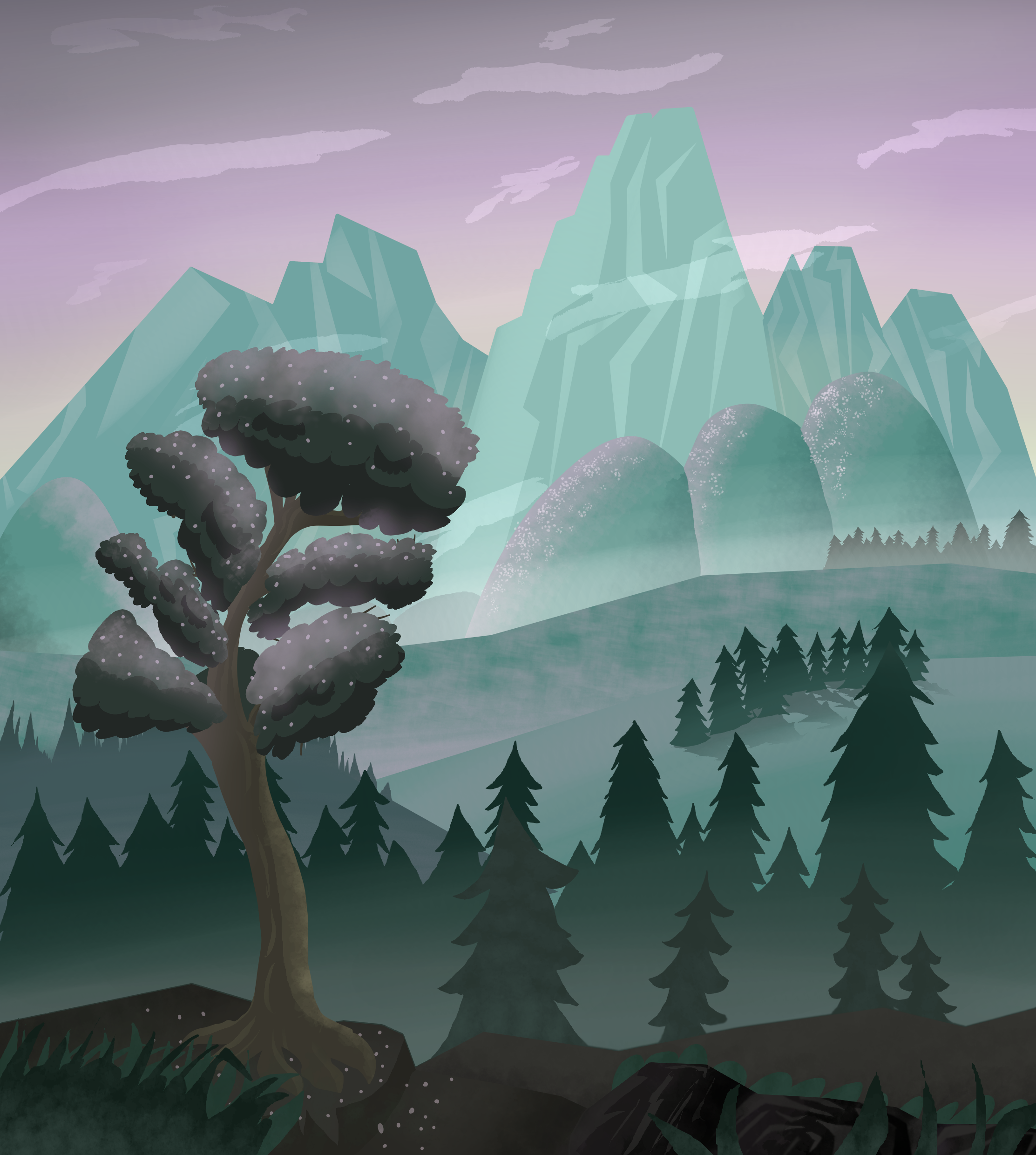 Mountain Range - student project