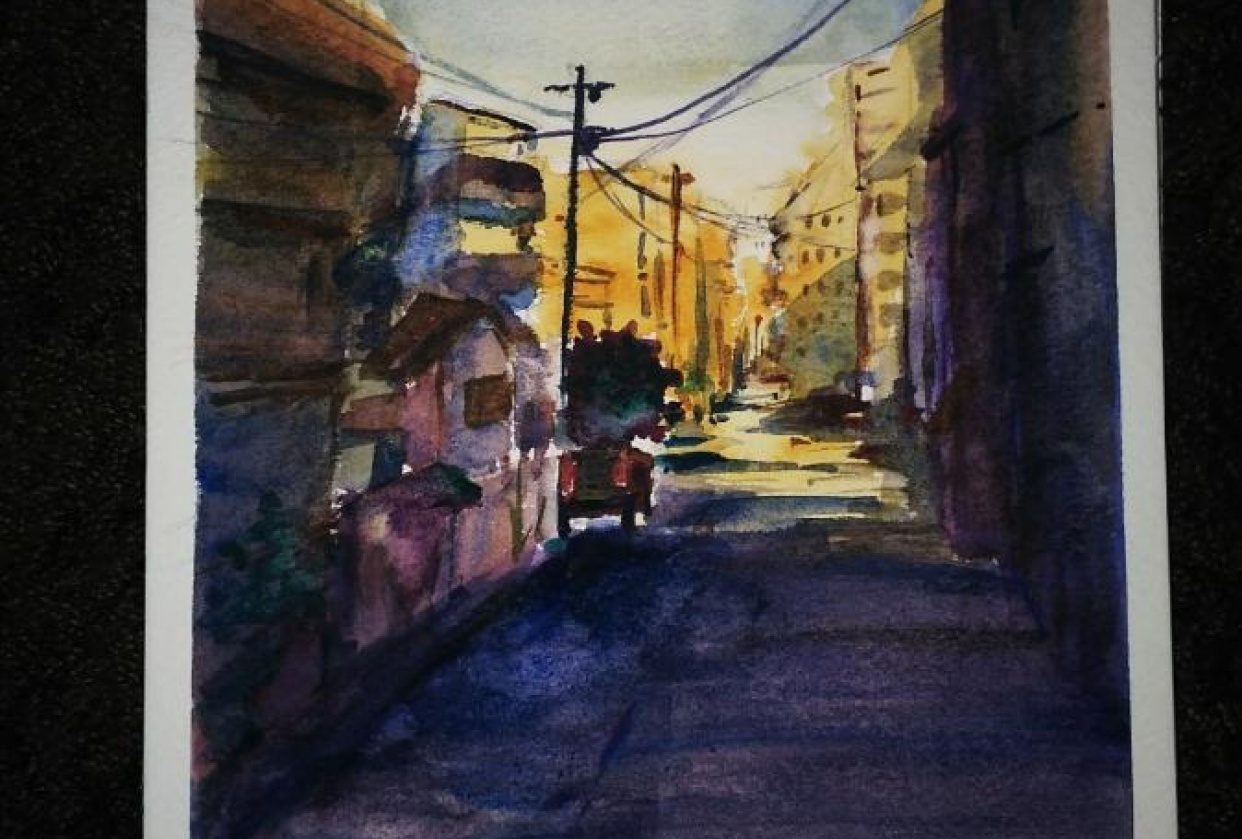 City scape series 1 - student project