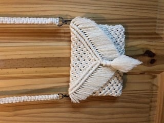 I did it!! My first Macrame project - student project
