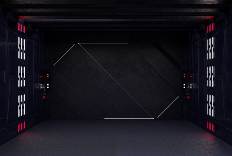 My Sci-fi Hallway