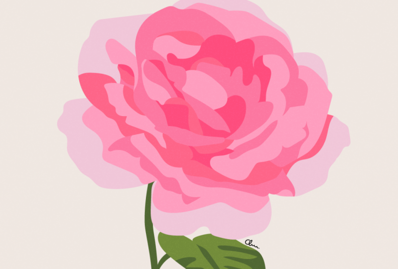 my pinky flower