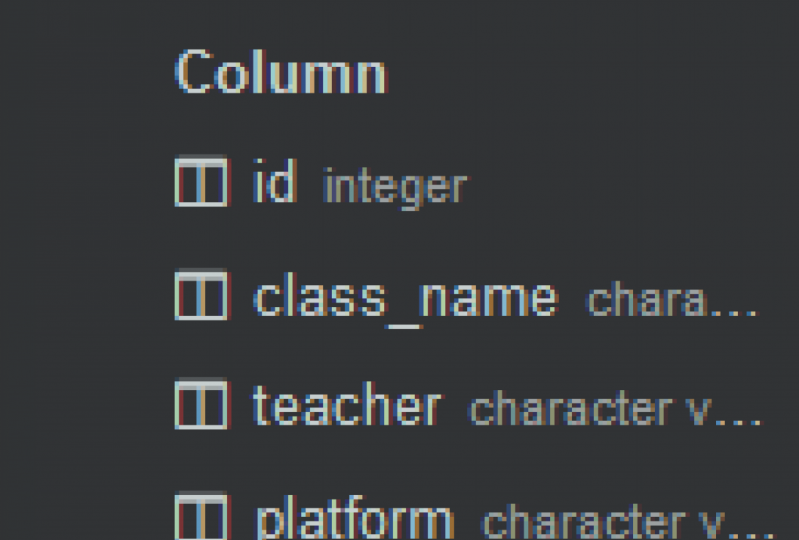 coding classes DB