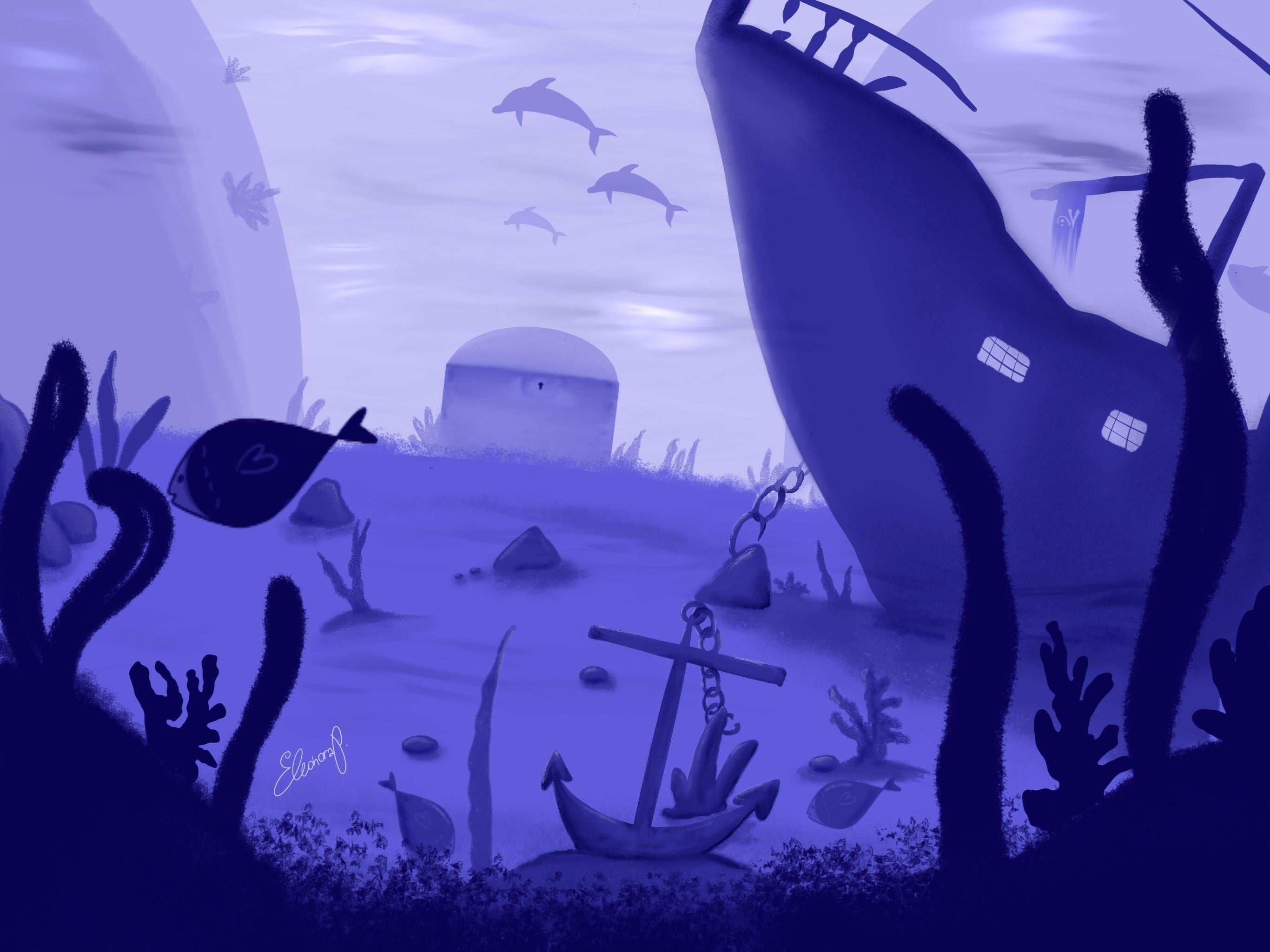 The deep of the sea - student project