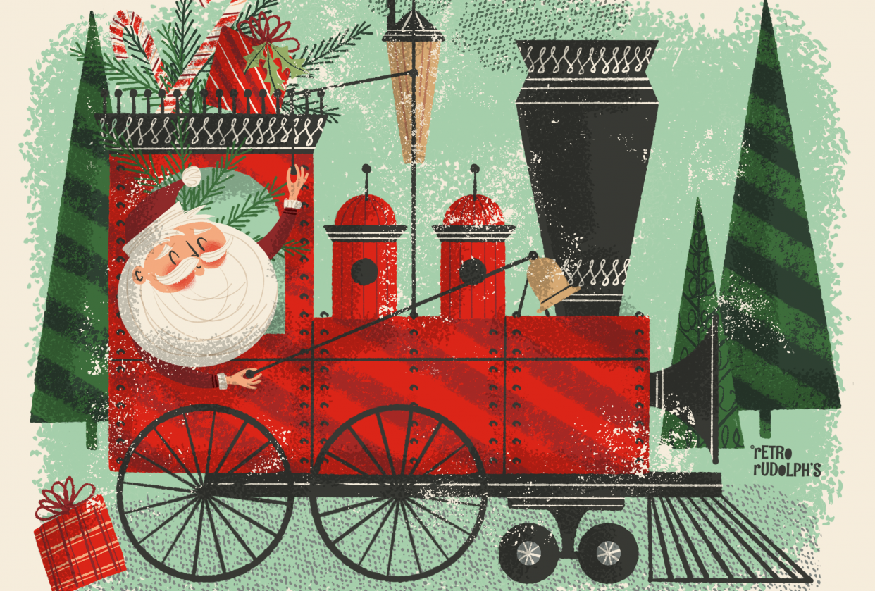 The Santa Train - student project