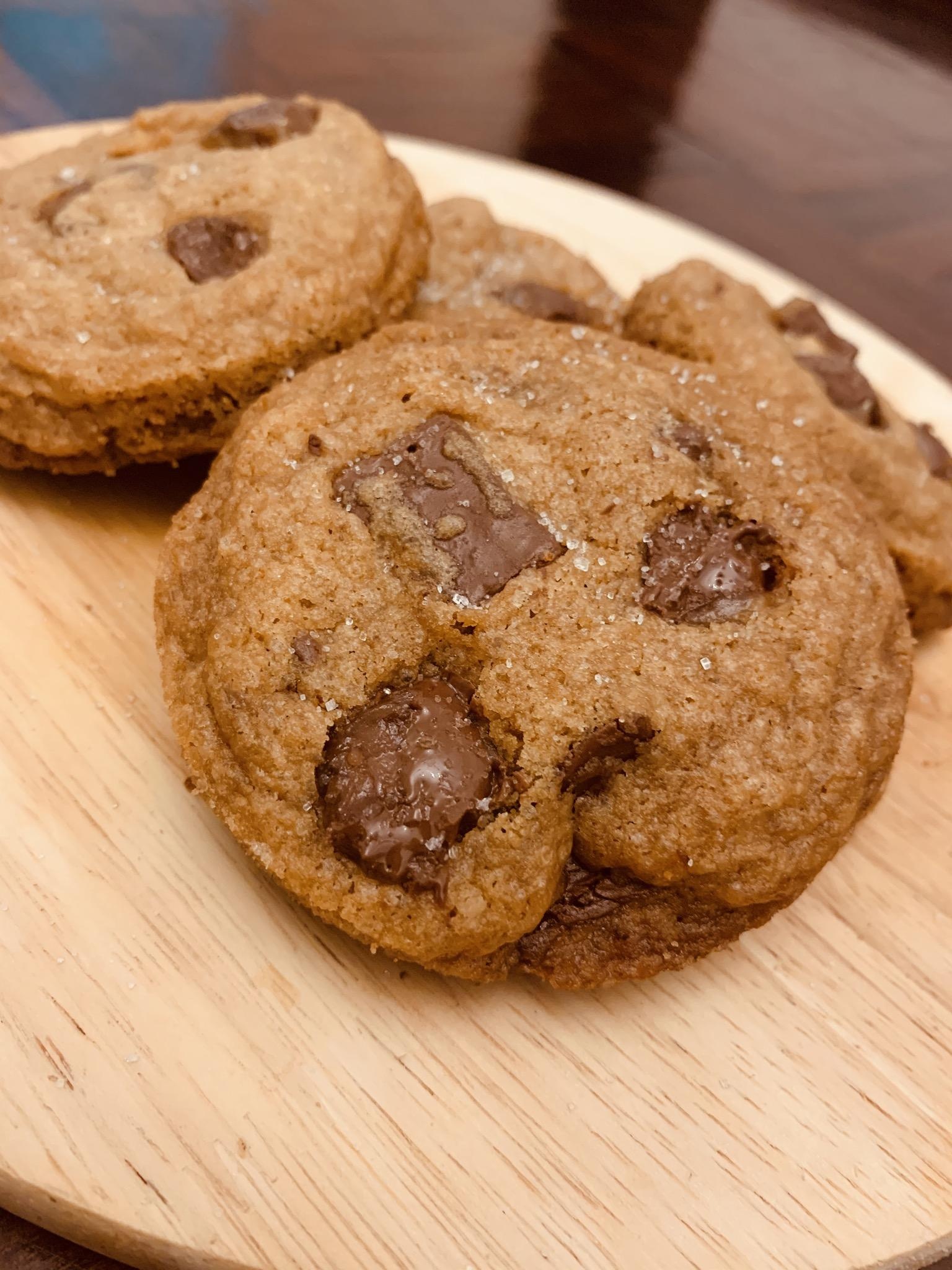 Chocolate chip cookies - student project